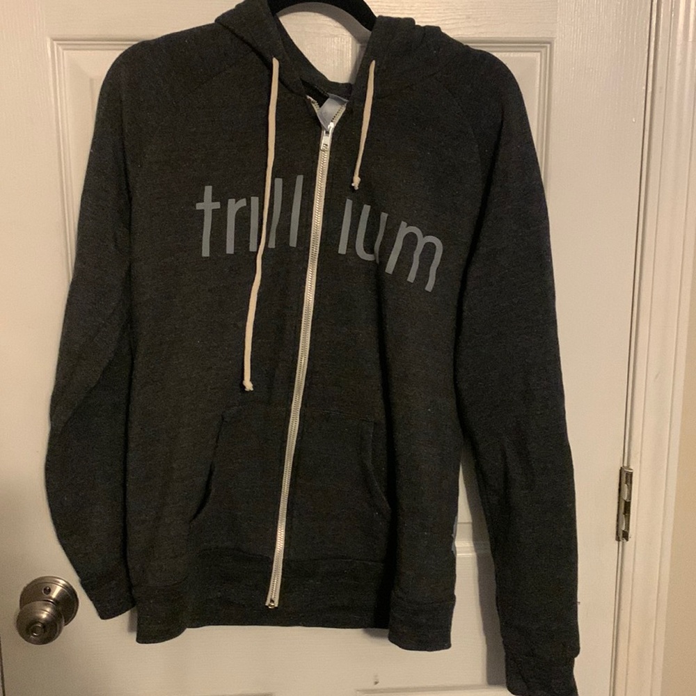 Trillium Womens full zip sweatshirt with hoos